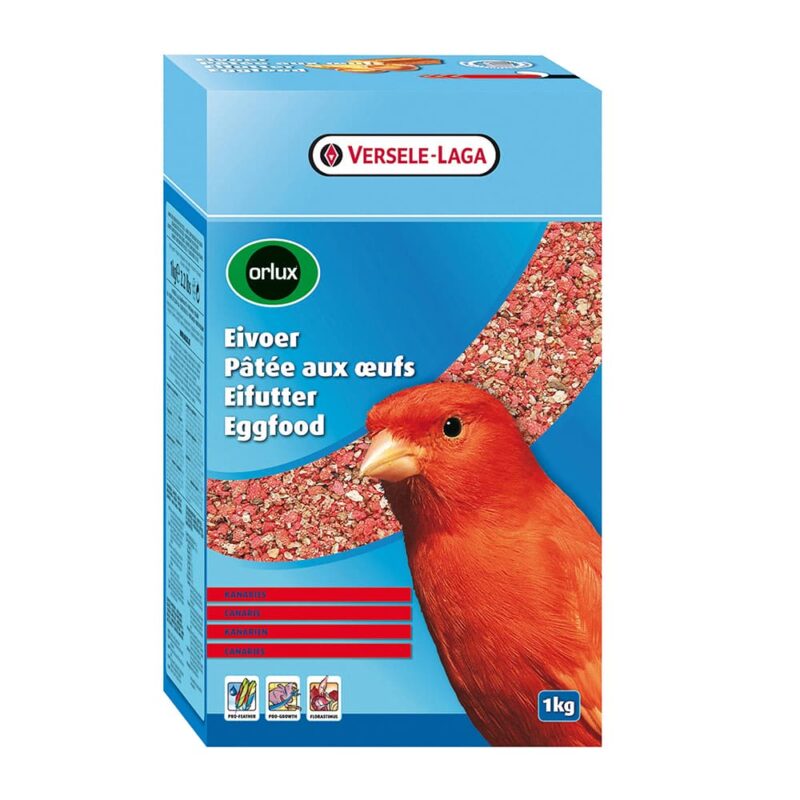 Εικόνα κόκκινης αυγοτροφής Orlux Eggfood Dry Red 1 κ.