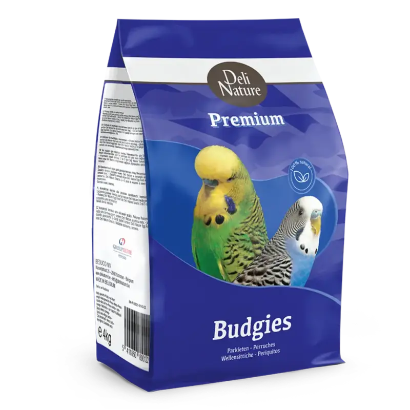 Συσκευασία Deli Nature Premium Budgies 1kg