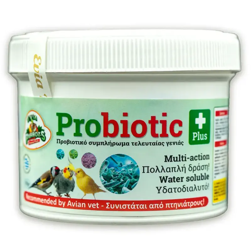 Συσκευασία Evia Parrots Probiotic Plus 150g