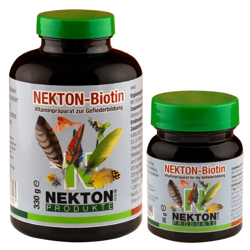 Συσκευασίες Μικρό και Μεγάλο Μπουκάλι Nekton Biotin