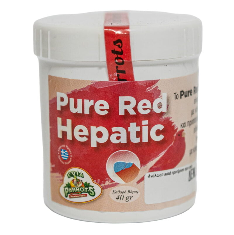 Evia Parrots Pure Red Hepatic 40g