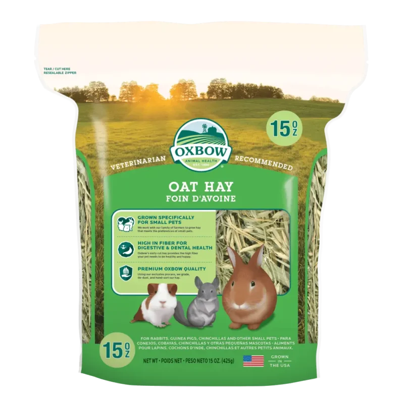 Συσκευασία Oxbow Oat Hay 425g