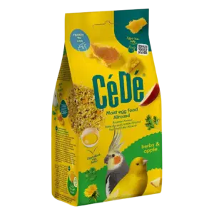 Συσκευασία Αυγοτροφής CeDe Egg Food Moist Allround Herbs & Apple 200g