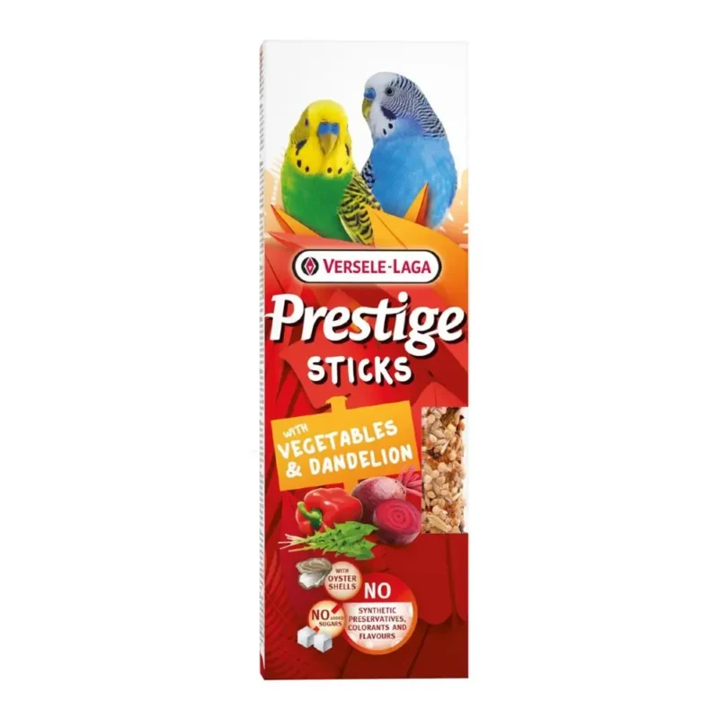 Prestige Sticks για Μικρά Παπαγαλάκια με Λαχανικά & Ταραξάκο
