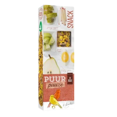Συσκευασία PUUR Sticks για Καναρίνια με Μήλο Αχλάδι Αυγό